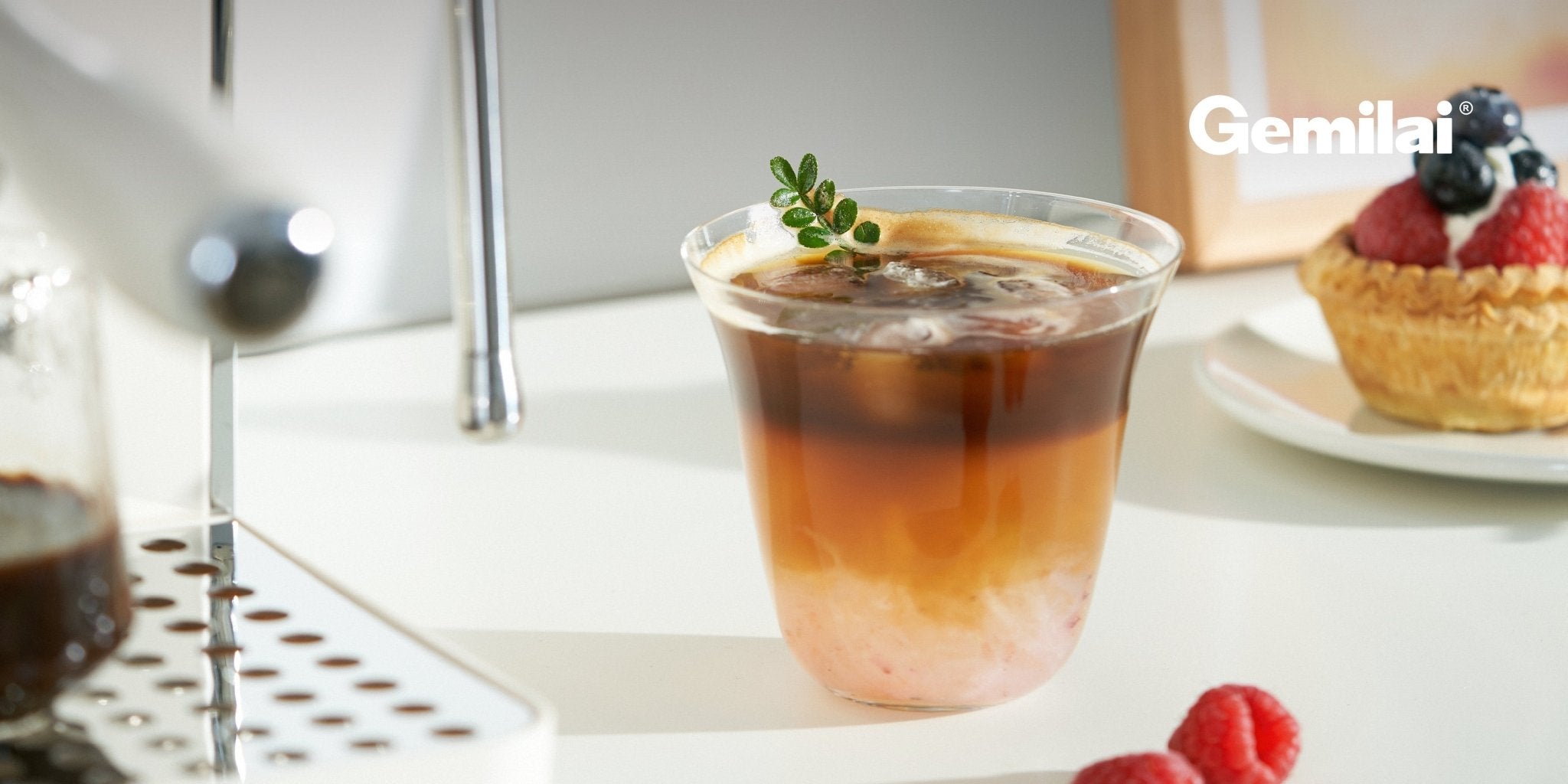 Peachy Coconut Americano: A Fruity Twist on Classic Boldness - Gemilai