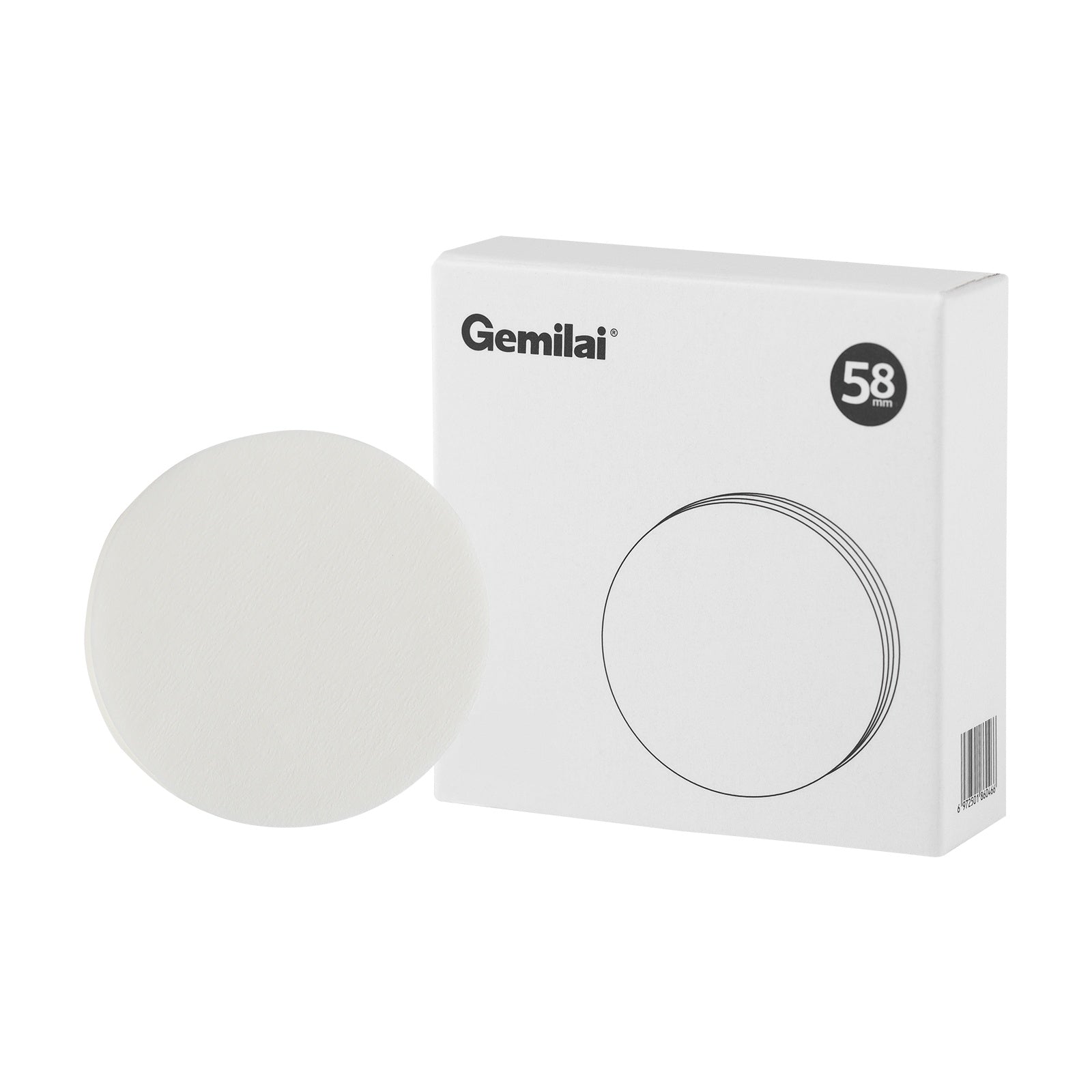 58mm Espresso Paper Filters - Gemilai