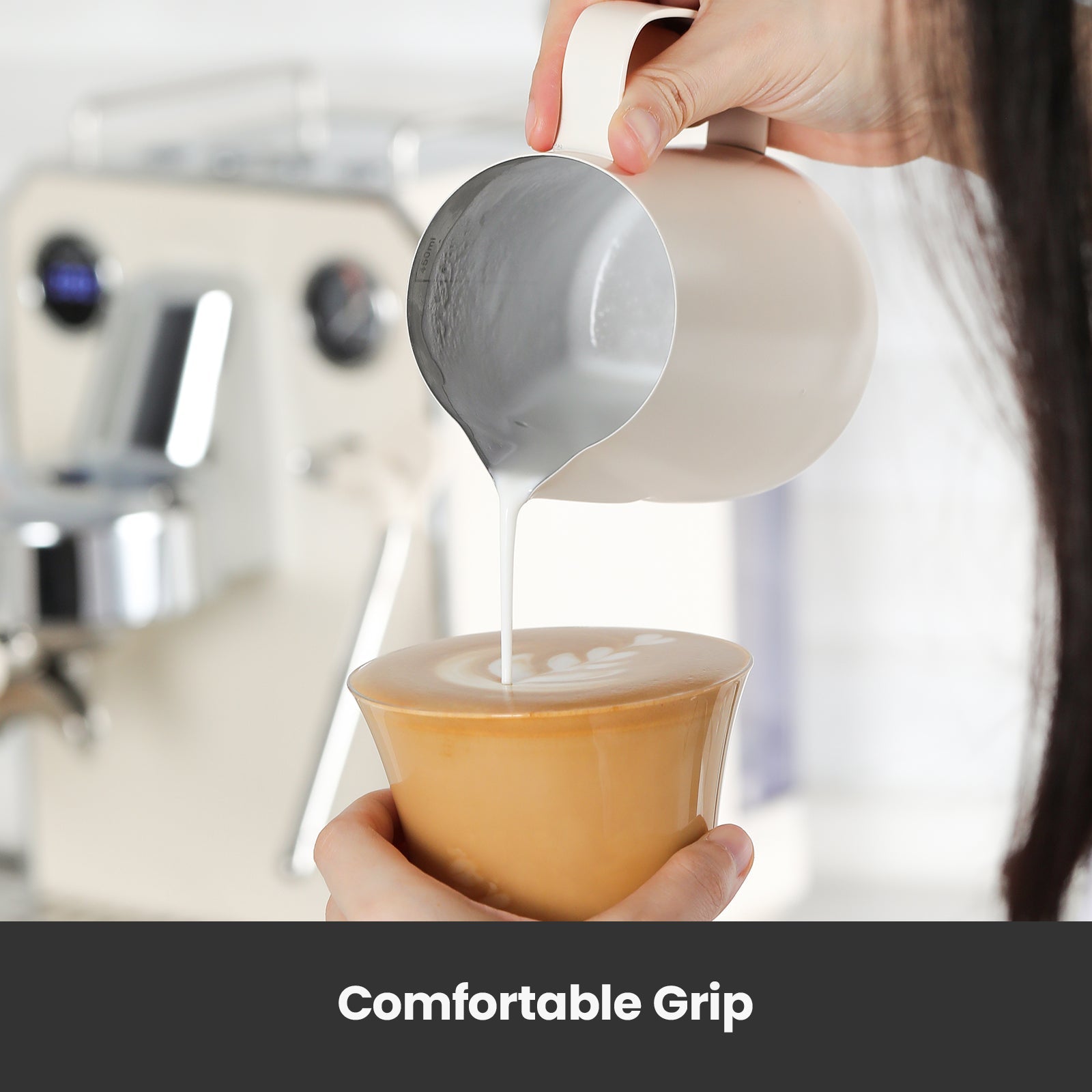 Milk Frothing Pitcher (450ml/15oz) - Gemilai