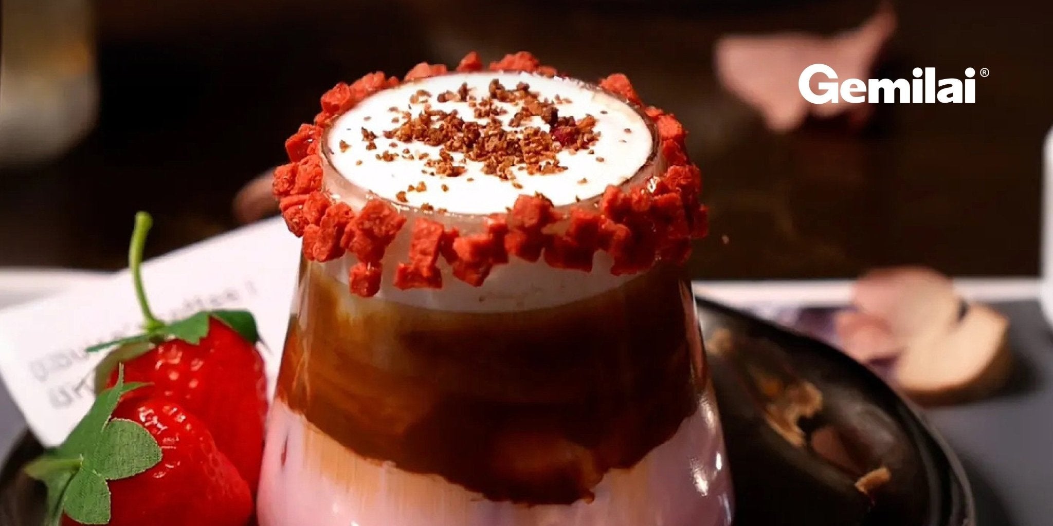 Berry Milk Foam Coffee: A Dreamy Blend of Fruit, Chocolate, and Espresso - Gemilai