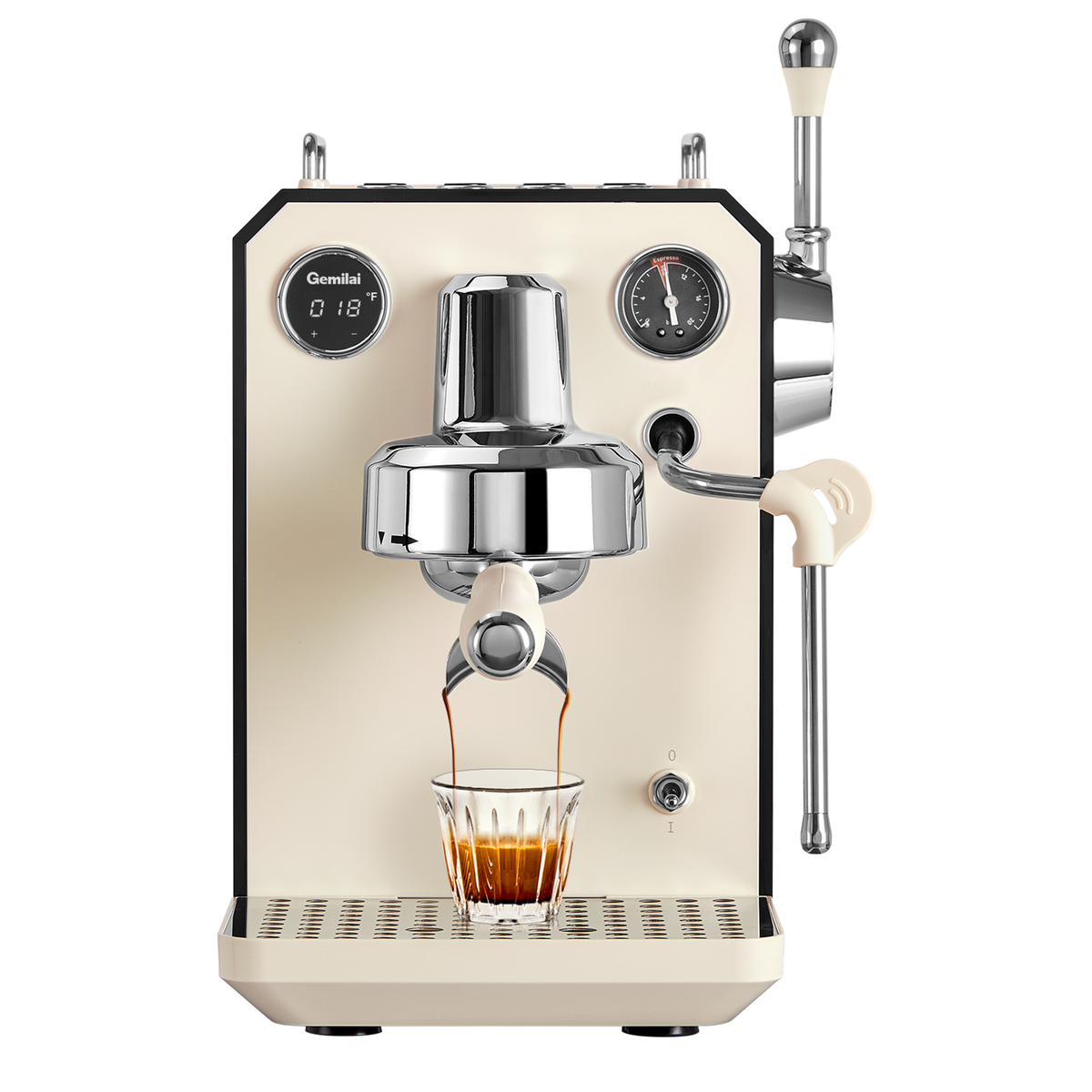Gemilai Owl G3006 Semi-Automatic 15 Bar Home Espresso Coffee Gemilai Owl G3006 Semi-Automatic 15 Bar Home Espresso Coffee
