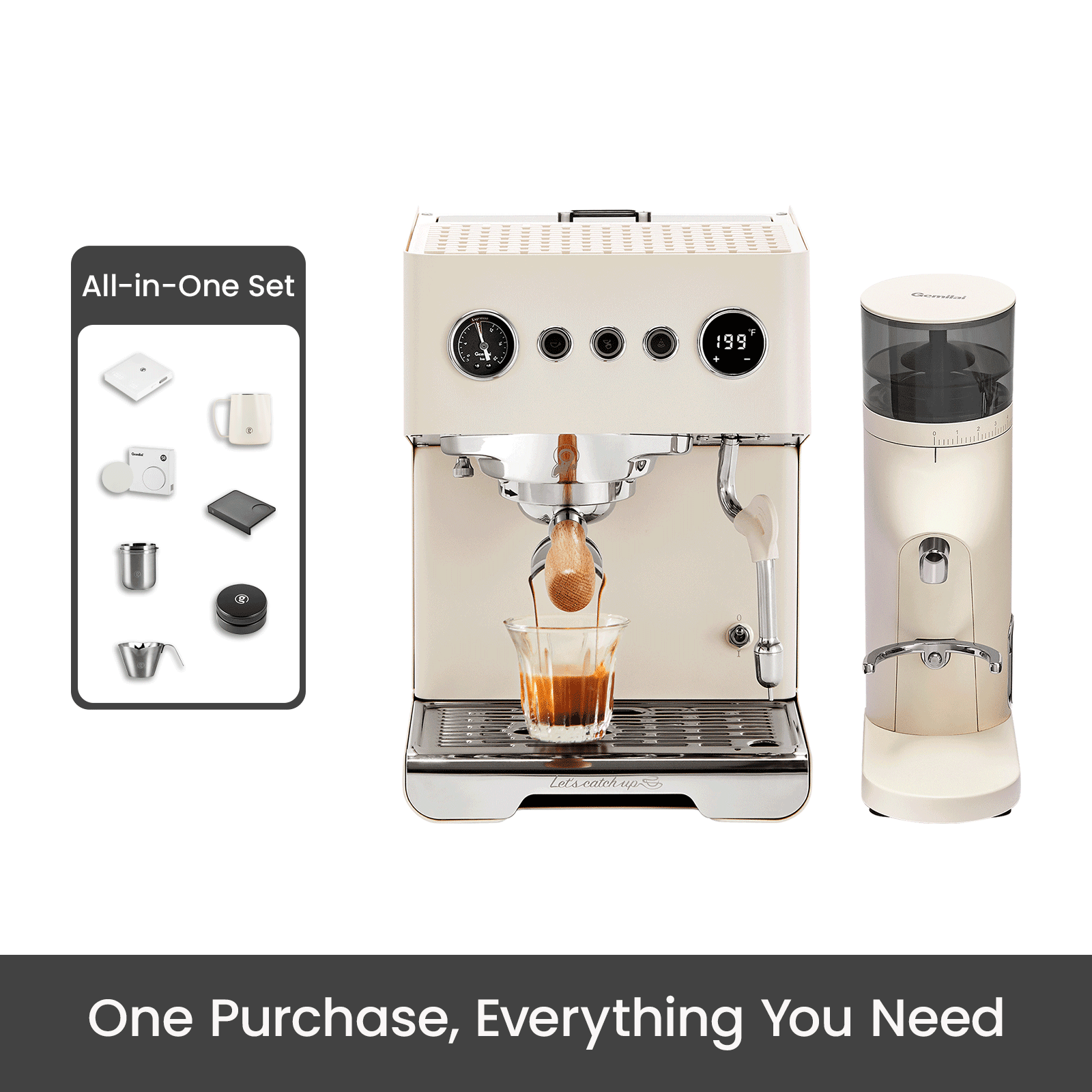 Ele G3028A All-in-One Coffee Setup - Gemilai
