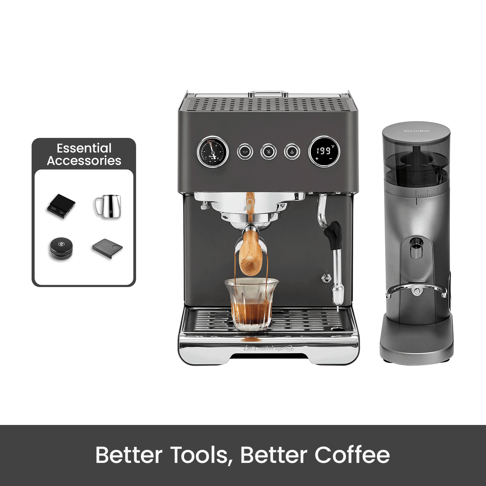 Ele G3028A Home Barista Bundle - Gemilai