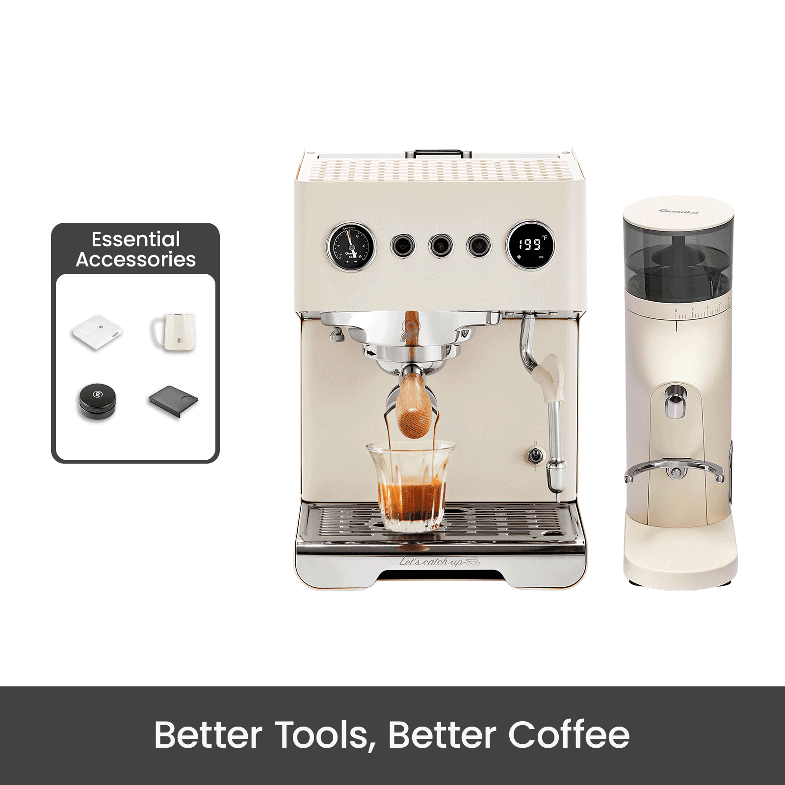 Ele G3028A Home Barista Bundle - Gemilai