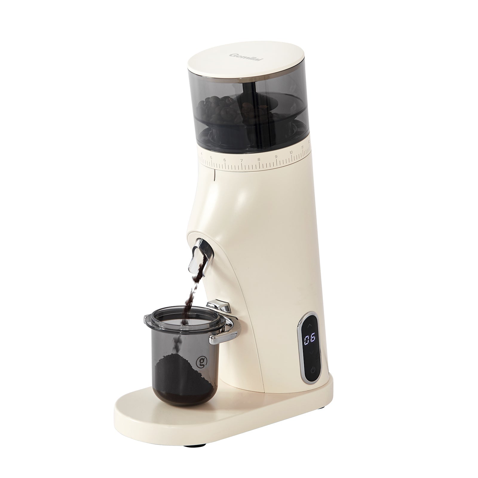 Gemilai Molight G9010B Coffee Grinder with 38mm Stainless Steel