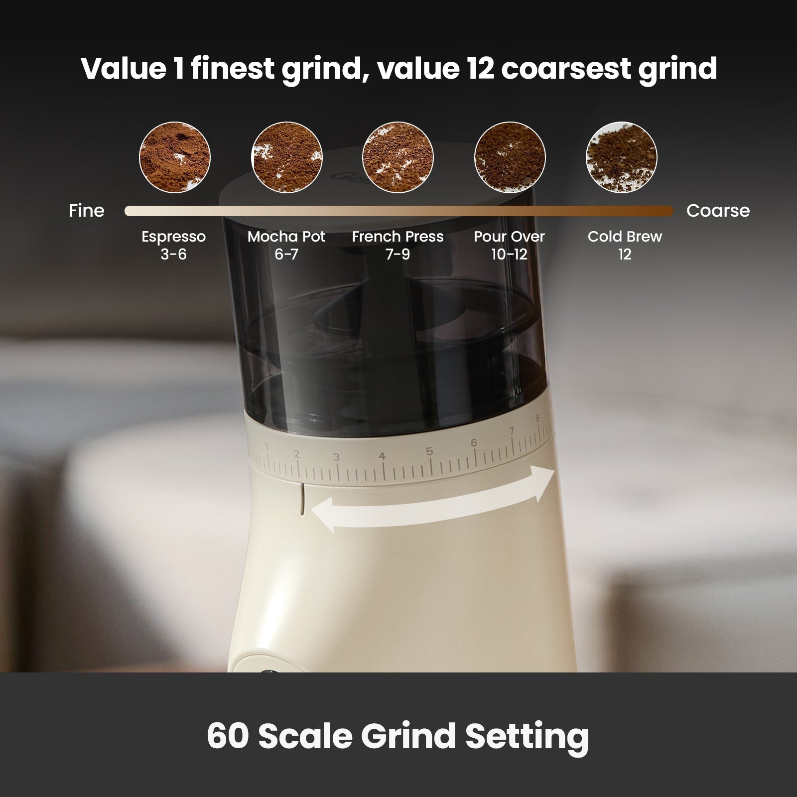 Molight G9010B Coffee Grinder - Gemilai