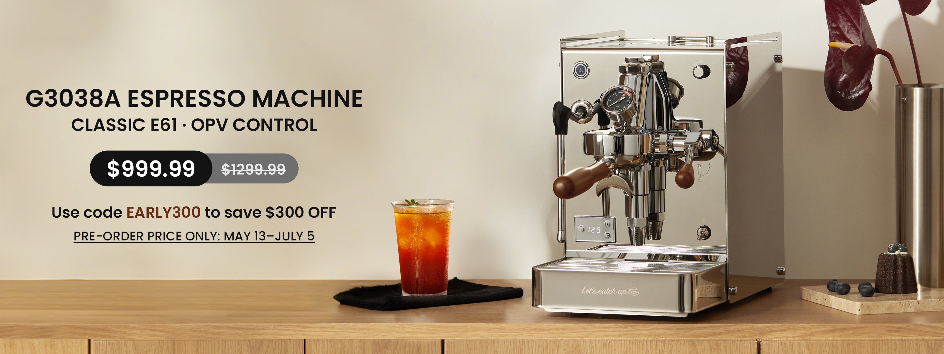 Whale G3038A Espresso Machine – Gemilai