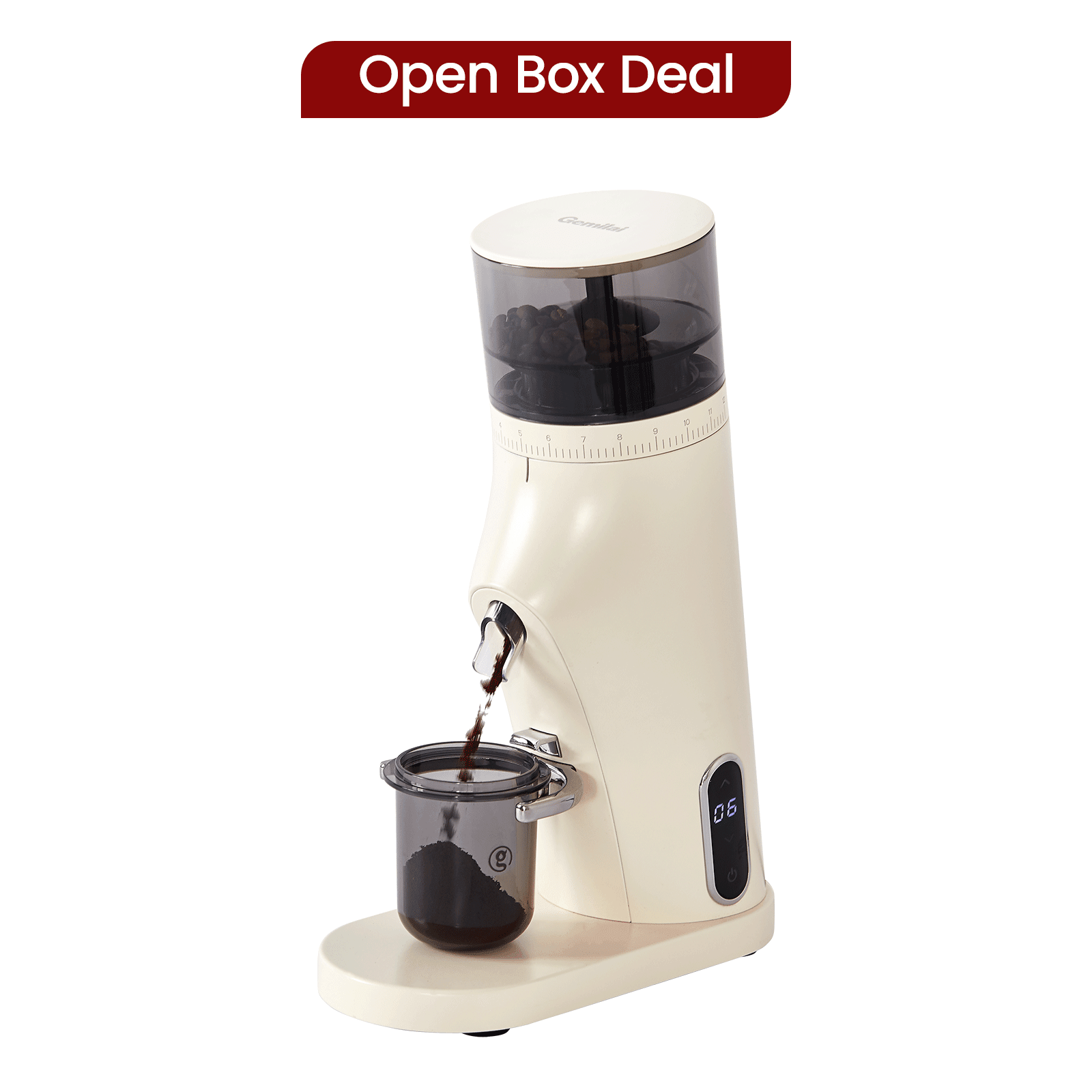 OPEN BOX Molight G9010B Coffee Grinder - Gemilai