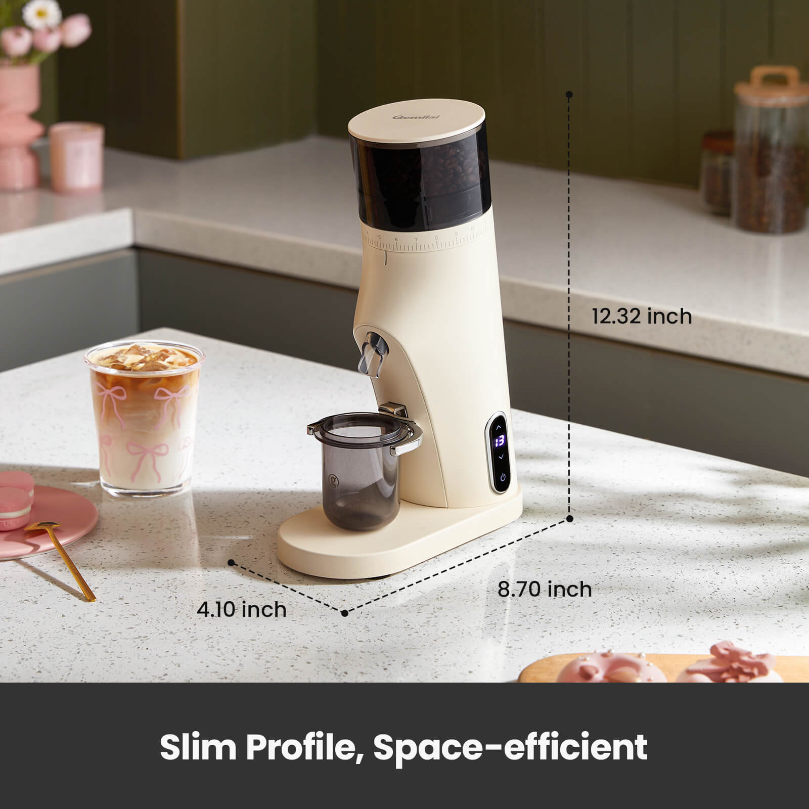 OPEN BOX Molight G9010B Coffee Grinder - Gemilai